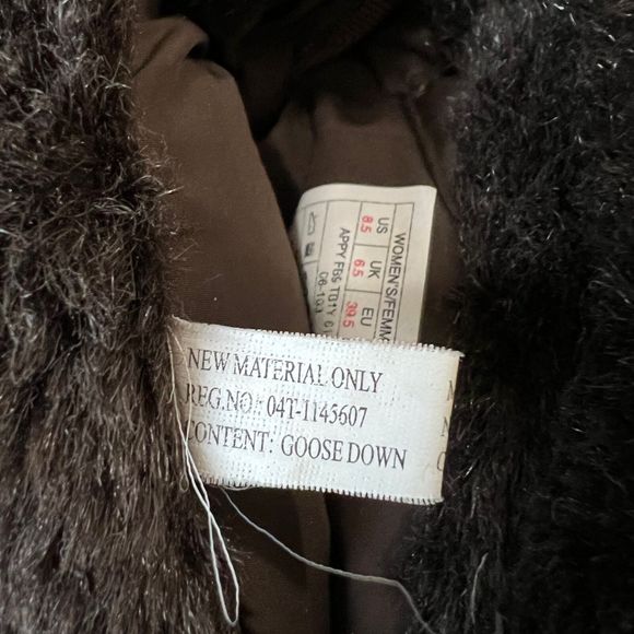 The North Face Nuptse Goosedown Brown Mid-Calf Winter Boots Women's Size 8.5 - Picture 8 of 10